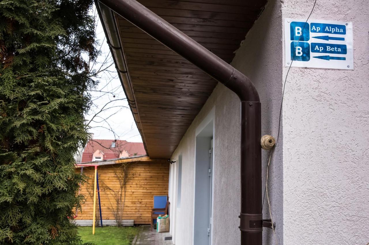 Ferienwohnung Apartament Beta Bistriţa Exterior foto